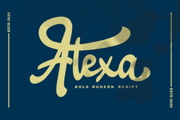 Alexa Script: A Handwritten Typeface for Campaigns