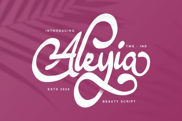 Aleyia Script: A Typeface for Branding