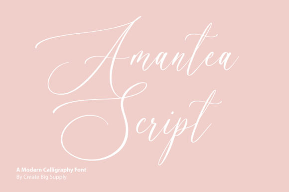 Amantea Script: A Graceful Typeface for Digital Design