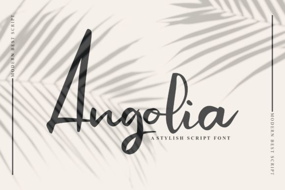 Angolia Script: A Handwritten Font for Modern Campaigns