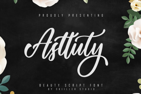 Asttuty Script: A Modern Typeface for Editorial Design