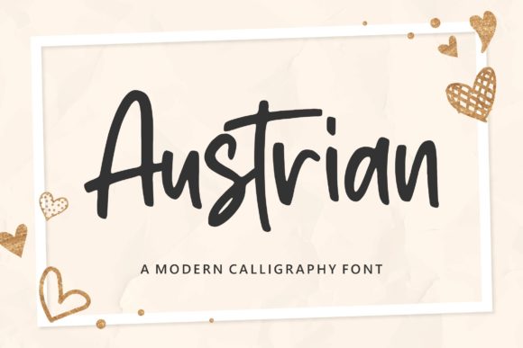 Austrian Script: A Delicate Typeface for Branding