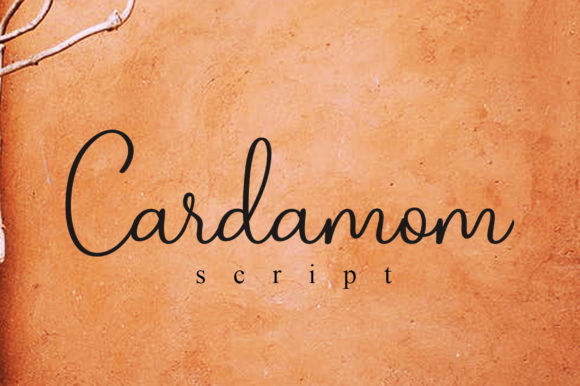 Cardamom Script: A Timeless Handwritten Typeface for Branding