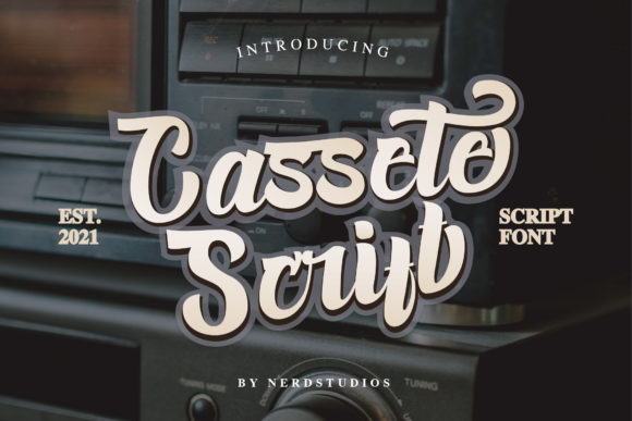 Cassete Script: The Bold Typeface for Marketers