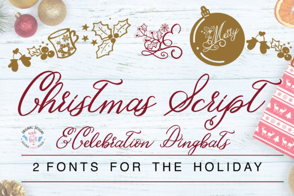 Christmas Duo Script: A Festive Typeface for Marketers