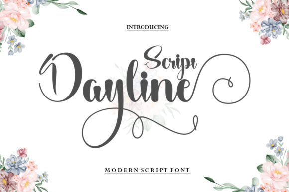 Dayline Script: A Polished Typeface for Branding