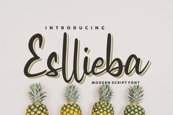 Esllieba Script: A Modern Typeface for Digital Brands