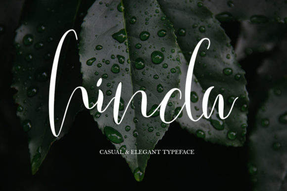 Hinda Script: A Graceful Typeface for Campaigns