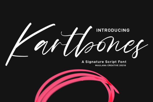 Kartbones Script: A Typeface for Authentic Branding