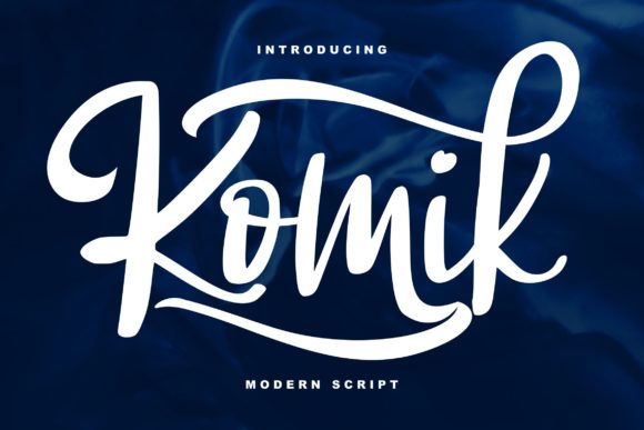 Komik Script: A Vintage Typeface for Modern Web Design