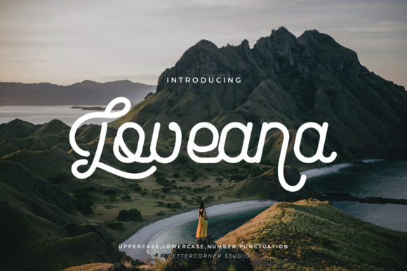 Lovena Script: A Vintage Typeface for Branding