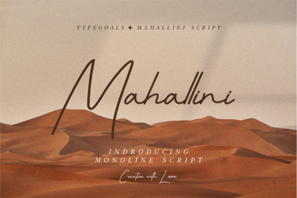 Mahallini Script: A Graceful Typeface for Branding