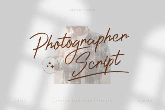 Photographer Script: A Typeface for Clear Campaigns