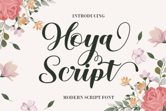 Refining Digital Brand Identity with Hoya Script Font