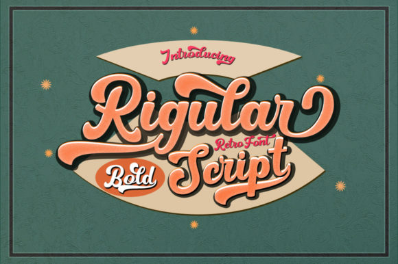 Rigular Script: A Bold Typeface for Editorial Impact
