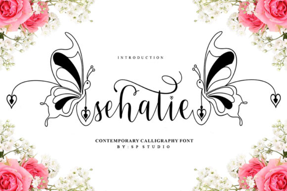 Sehatie Script: A Refined Typeface for Crafters