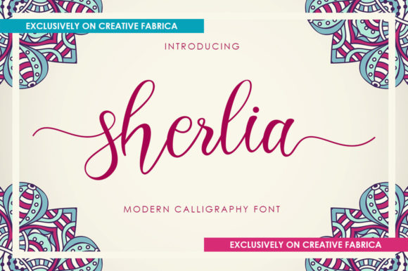 Sherlia Script: The Perfect Handwritten Font for Crafters