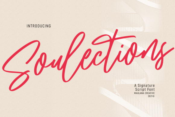 Soulections Script: A Playful Typeface for Branding