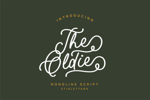 The Oldie Script: A Vintage Typeface for Modern Web Design