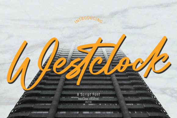 Westclock Script: A Typeface for Elegant Editorial Design