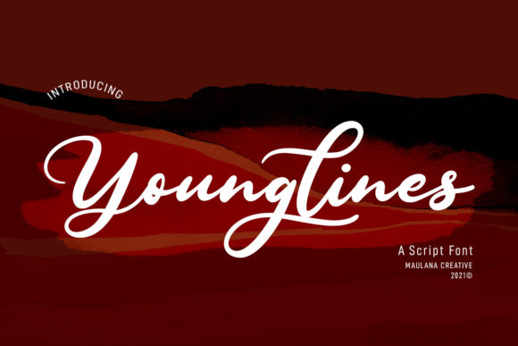 Younglines Script: A Refined Typeface for Modern Editorial